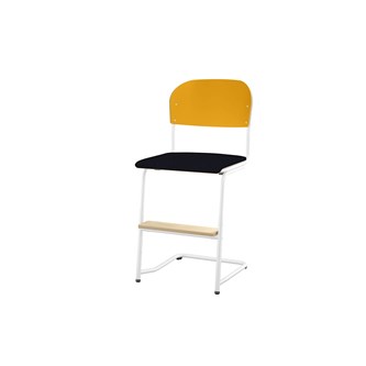 Stol Matte FSC 45/63 cm SS hvit