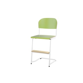 Stol Matte FSC 45/63 cm SS hvit