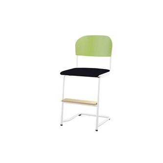 Stol Matte FSC 45/63 cm SS hvit