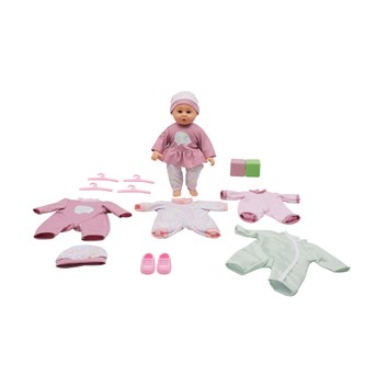 Dukkesett Maja med tilbehør