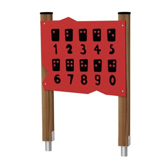 SOLO lærepanel domino WD1563