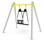 SWING dobbel huske for baby og voksen, stål