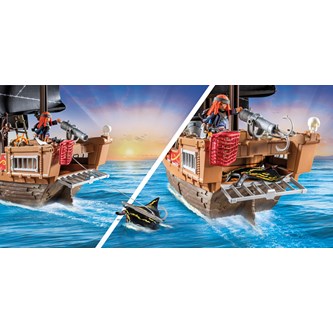 Playmobil piratbåt