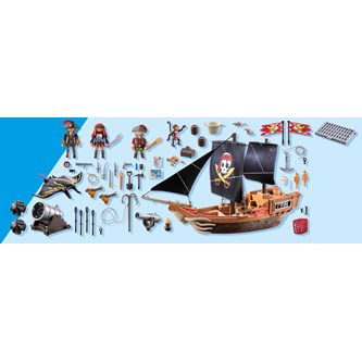 Playmobil piratbåt