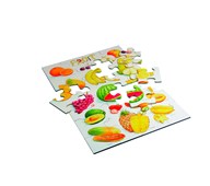 Gulvpuslespill frukt