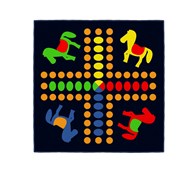 Ludo matte 100x100 cm