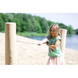 Robinia balansestokk m/tau RB1271