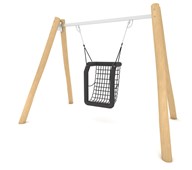 Robinia huskestativ m/sete for barn med funksjonsvariasjon RB0517