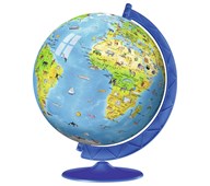 Puslespill globus 3D 180 brikker