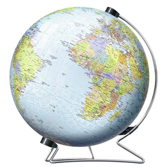 Puslespill globus 3D 540 brikker