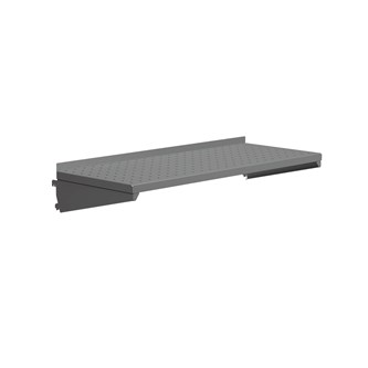 Wille perforert metallhylle B75 D30 cm