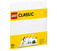 LEGO byggeplate hvit