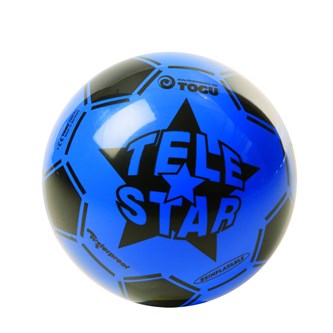 Plastfotball blå Ø23 cm