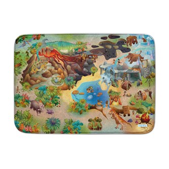 Leketeppe dinosaur 100x150 cm