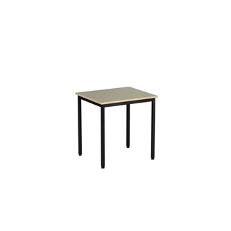 Bord 12:38 akustikk optimal linoleum 70x60 cm svart