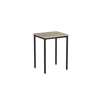 Bord 12:38 akustikk optimal linoleum 70x60 cm svart