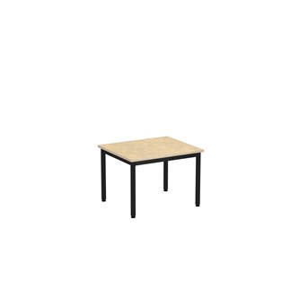 Bord 12:38 akustikk optimal linoleum 70x60 cm svart