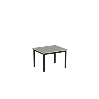 Bord 12:38 akustikk optimal linoleum 70x60 cm svart