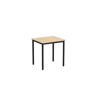 Bord 12:38 akustikk optimal linoleum 70x60 cm svart