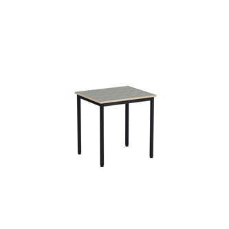 Bord 12:38 akustikk optimal linoleum 70x60 cm svart