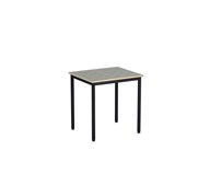 Bord 12:38 akustikk optimal linoleum 70x60 cm svart