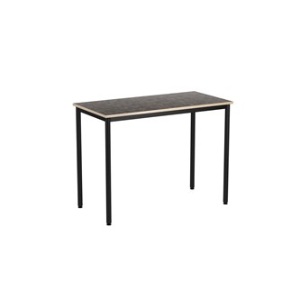 Bord 12:38 akustikk optimal linoleum 120x60 cm svart