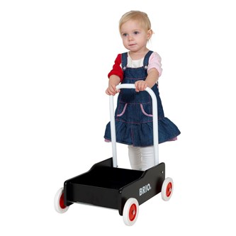 BRIO gåvogn svart