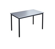 Bord 12:38 FSC akustikk laminat 120x70 cm svart