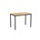 Bord 12:38 FSC DL 120x70 cm svart