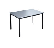Bord 12:38 FSC akustikk optimal laminat 120x80 cm svart