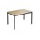 Bord 12:38 FSC HT 120x80 cm svart