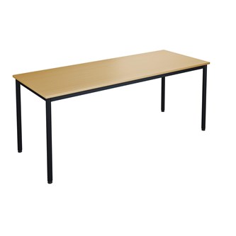 Bord 12:38 FSC akustikk optimal laminat 180x70 cm svart