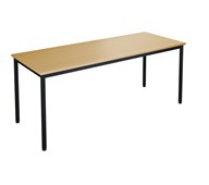 Bord 12:38 FSC akustikk optimal laminat 180x70 cm svart