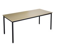 Bord 12:38 FSC DL 180x80 cm svart