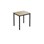 Bord 12:38 FSC HT 70x60 cm svart