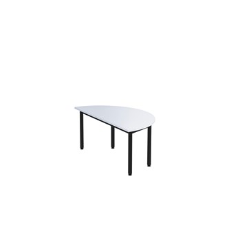Bord 12:38 FSC DL halvrundt 120-60 cm svart