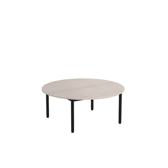 Bord 12:38 FSC akustikk optimal laminat rundt Ø120 cm svart