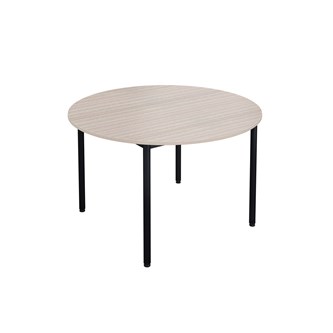 Bord 12:38 FSC akustikk optimal laminat rundt Ø120 cm svart