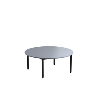 Bord 12:38 FSC akustikk optimal laminat rundt Ø120 cm svart