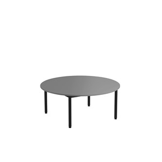 Bord 12:38 FSC akustikk optimal laminat rundt Ø120 cm svart