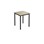 Bord 12:38 FSC DL 60x60 cm svart