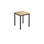 Bord 12:38 FSC HT 60x60 cm svart