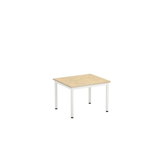 Bord 12:38 akustikk optimal linoleum 70x60 cm hvitt