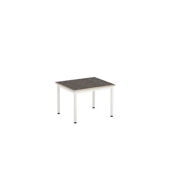 Bord 12:38 akustikk optimal linoleum 70x60 cm hvitt