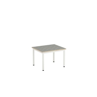 Bord 12:38 akustikk optimal linoleum 70x60 cm hvitt