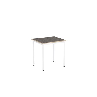 Bord 12:38 akustikk optimal linoleum 70x60 cm hvitt