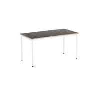 Bord 12:38 akustikk optimal linoleum 140x70 cm hvitt