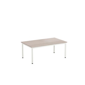 Bord 12:38 FSC akustikk laminat 120x70 cm hvitt