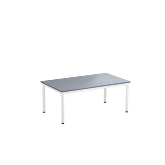 Bord 12:38 FSC akustikk laminat 120x70 cm hvitt
