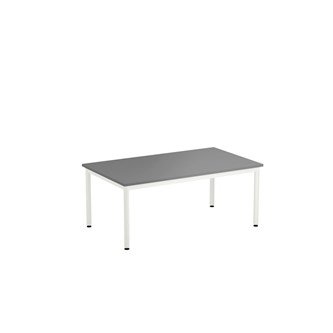 Bord 12:38 FSC akustikk laminat 120x70 cm hvitt